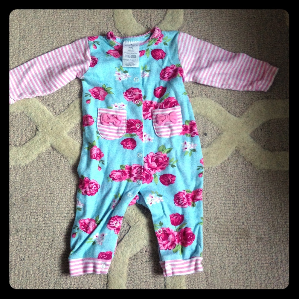 Floral pajamas